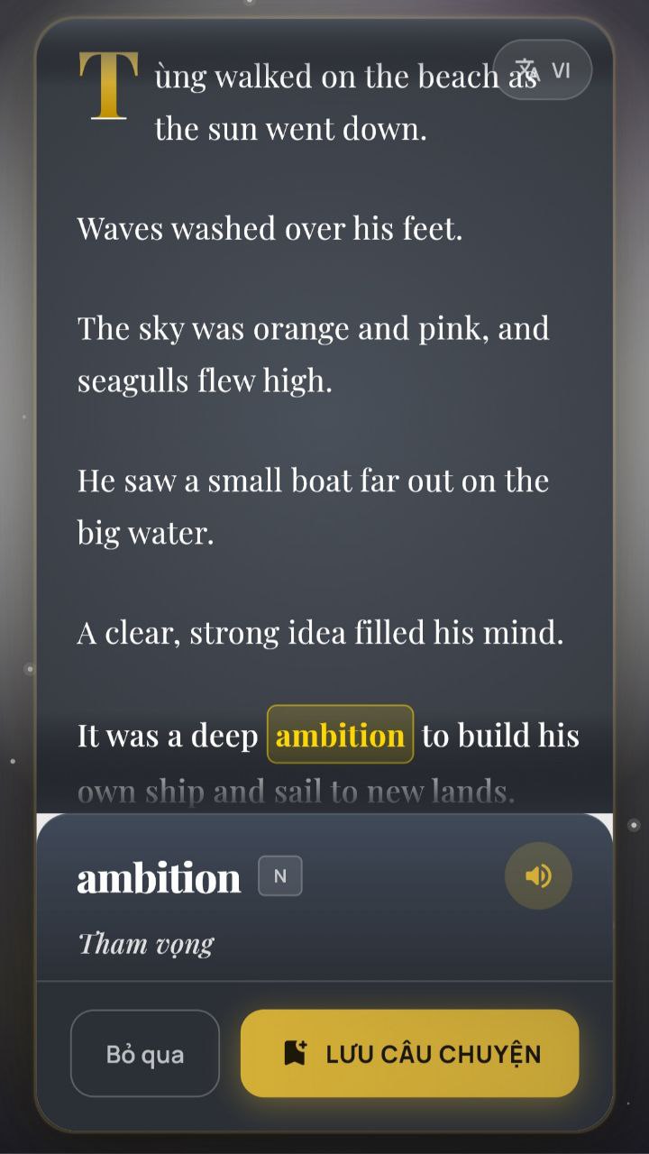 Đọc story cá nhân hóa